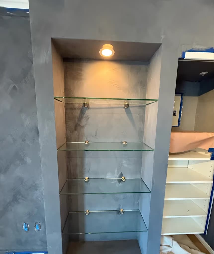 Drywall installation by AlignedCo Services
